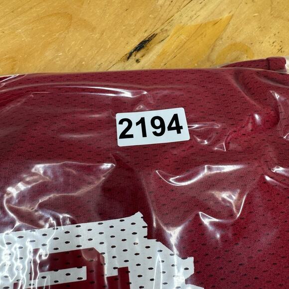 Adidas Indiana Hoosiers Red Hoodie Mesh Mens Size M Football Basketball HN7662 - Picture 11 of 11